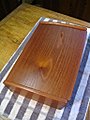 Waist-Hip Grain Pattern in Wood